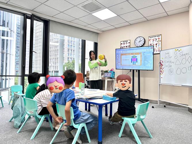 洪恩早教英语真实上课