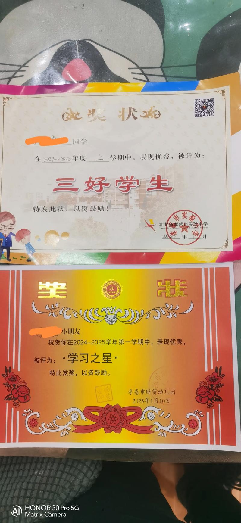 小学生三好学生获奖感言