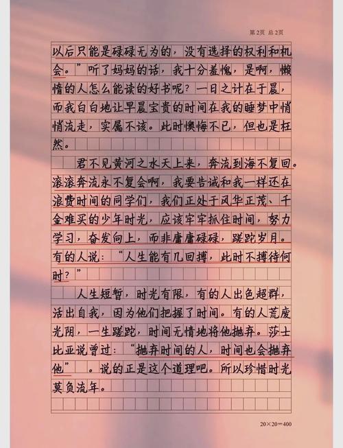 珍惜时光初中作文800