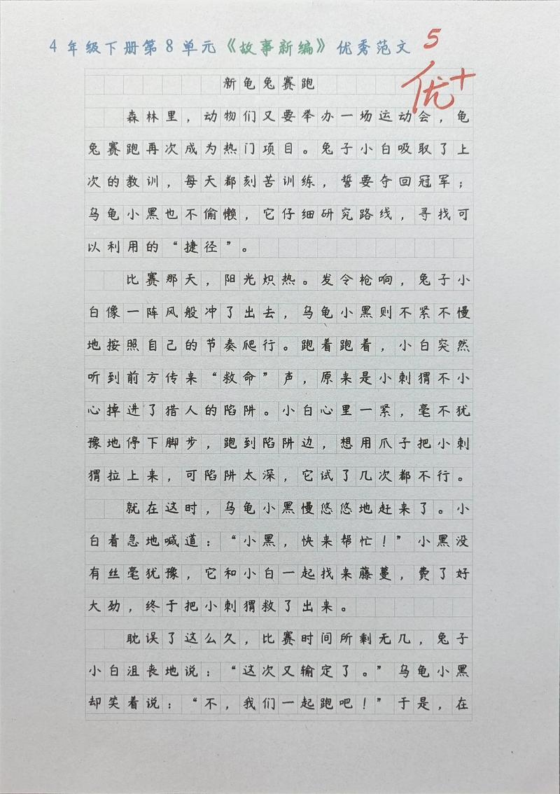 小学四年级童话故事作文