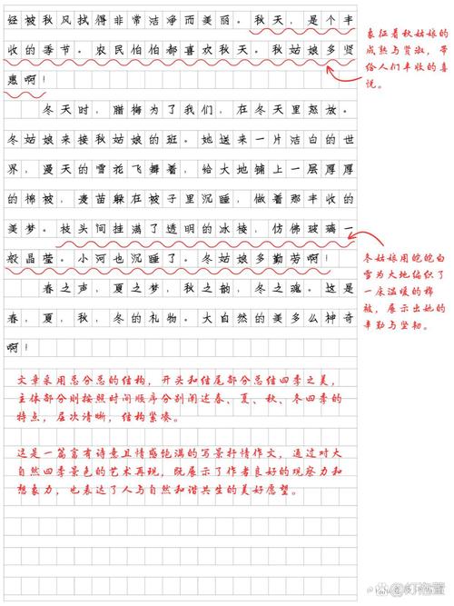 作文网初中(含有分析)