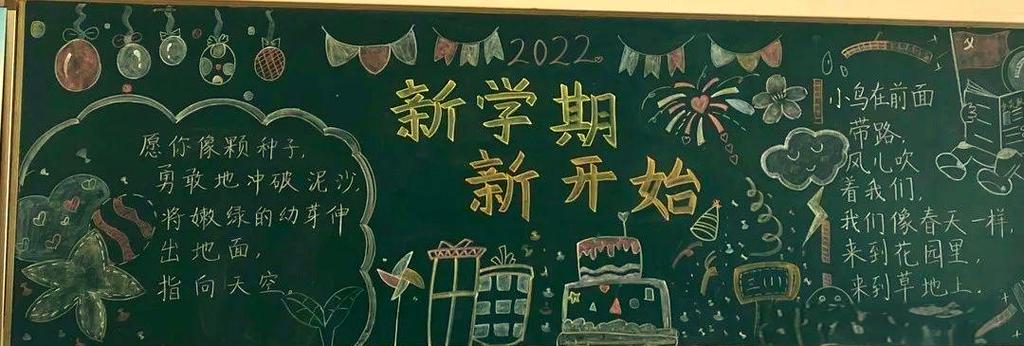 小学黑板报设计图案大全