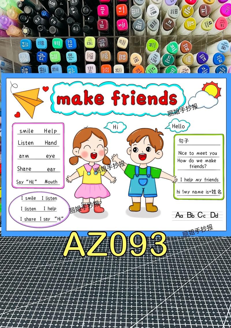 小学生三年级英语手抄报