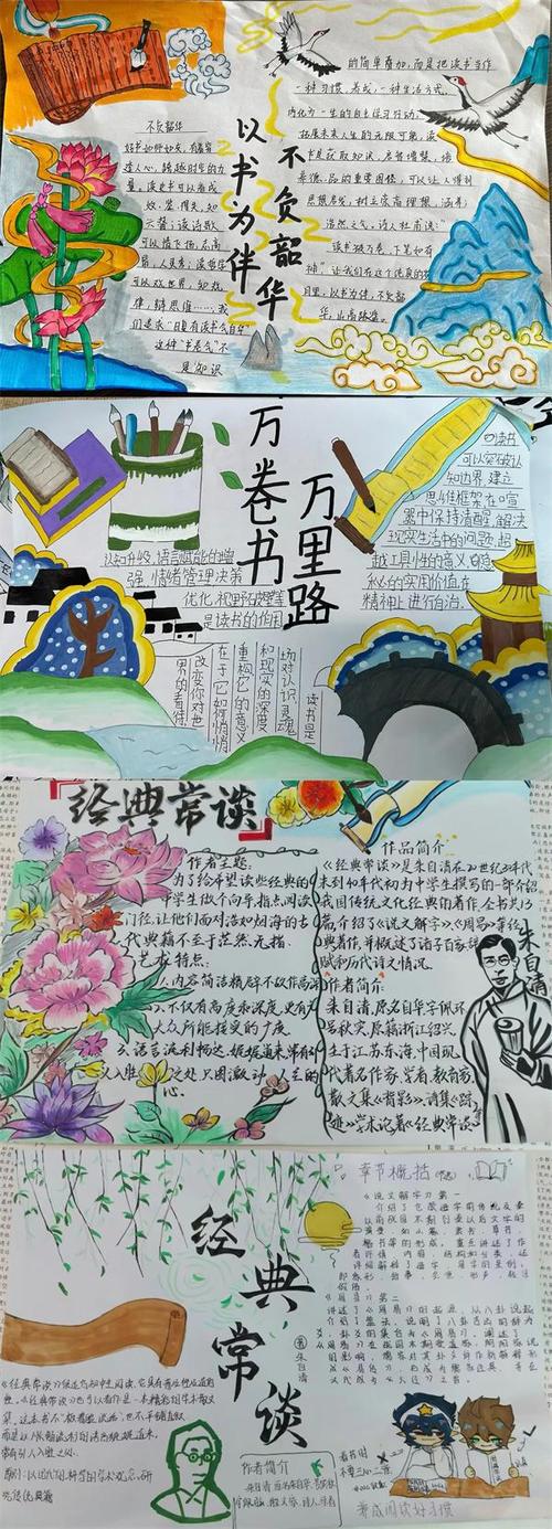 读书小报手抄报(初中)