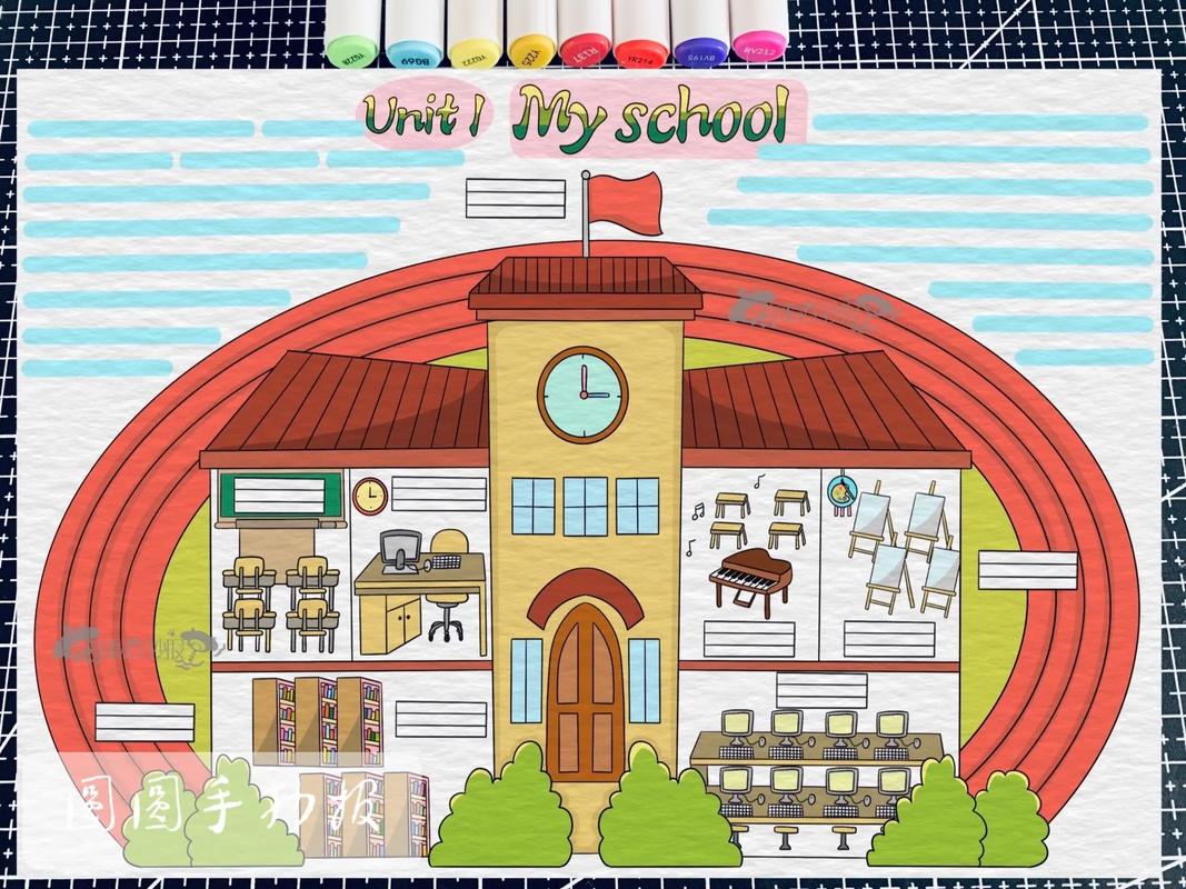 我的小学生活英语小报