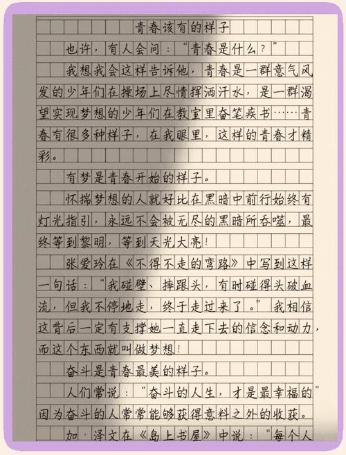 我心向阳初中作文700