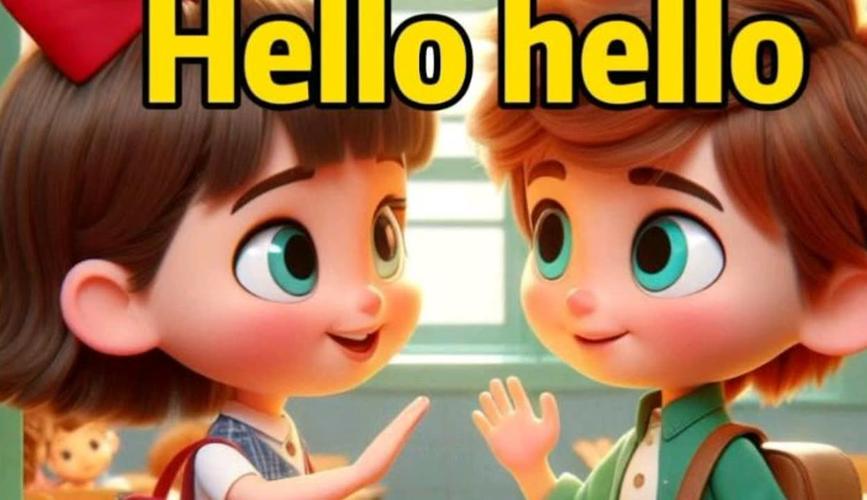 早教儿歌说hello