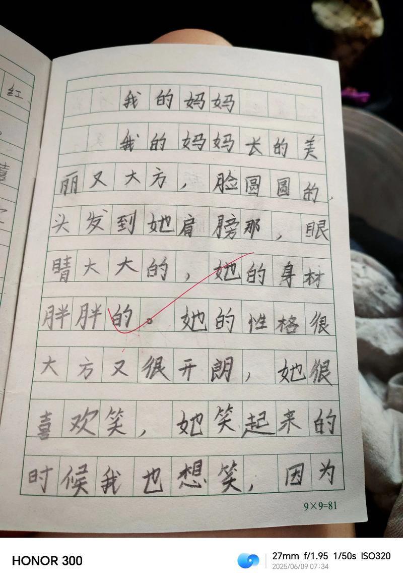 小学作文描写人物外貌