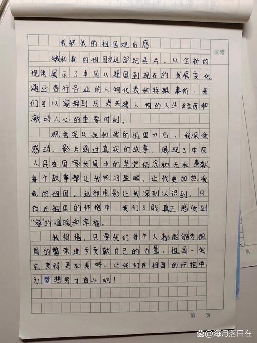 小学生爱国电影观后感