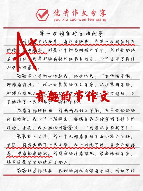 作文真有趣600字初中