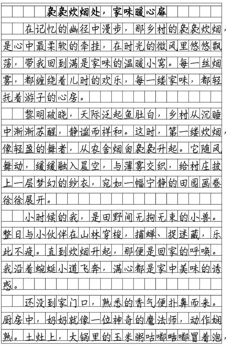 老房子作文初中500字