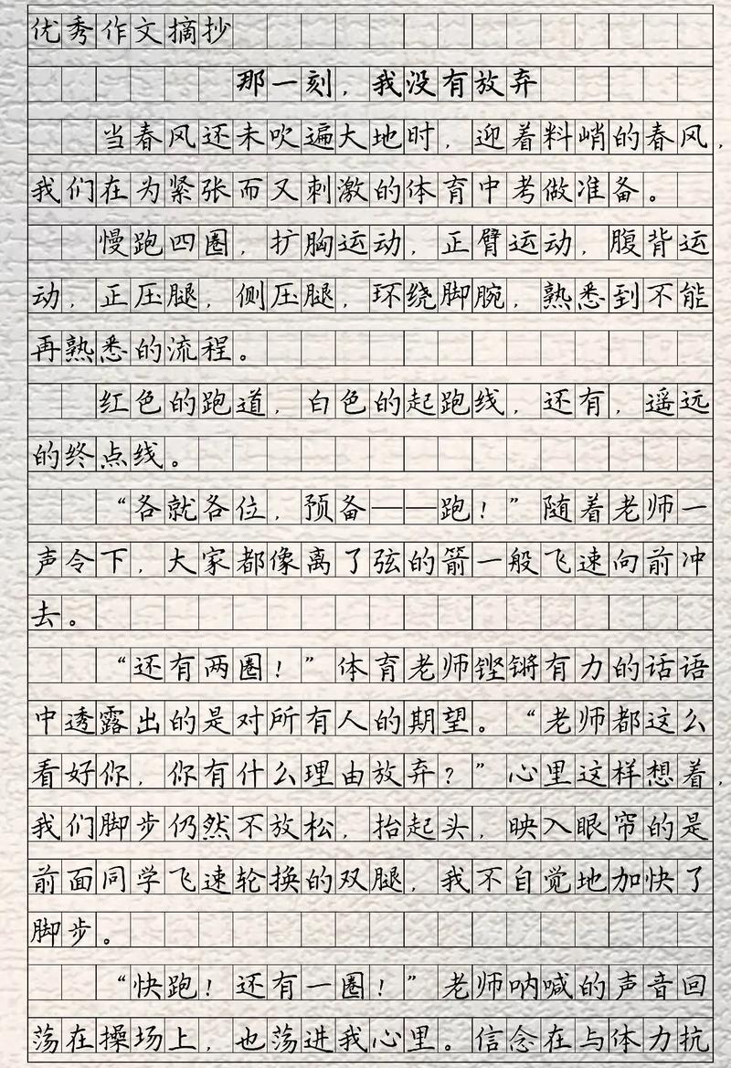 当作文600字初中作文