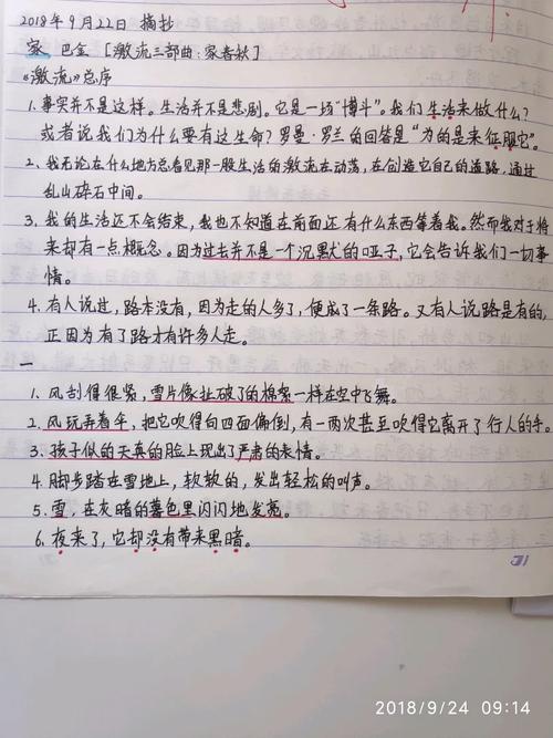 小学生巴金读本读后感