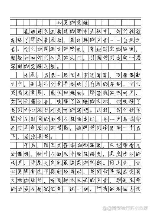 初中作文倾听文字的声音