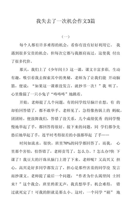 我丢了作文600字初中