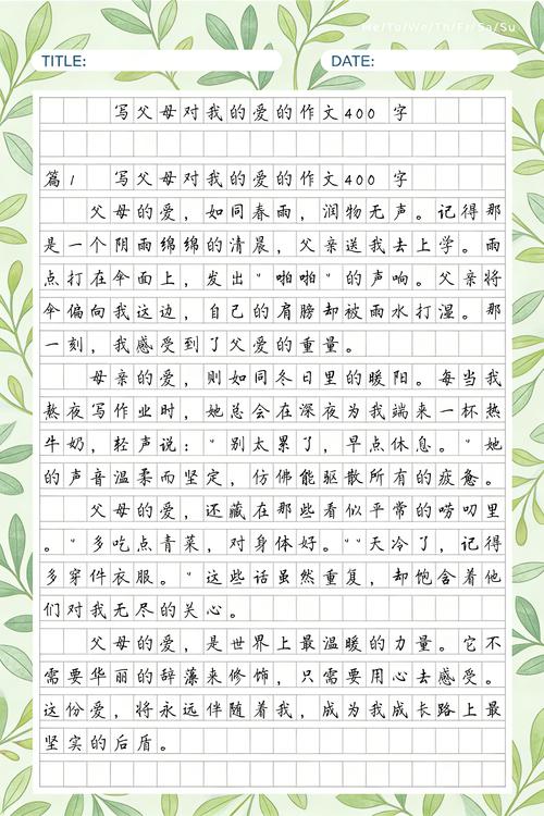 小学作文爸爸对我的爱