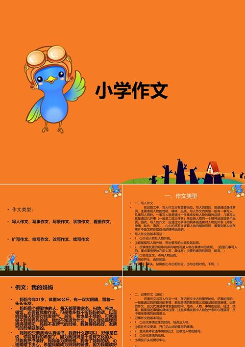 小学生作文指导ppt