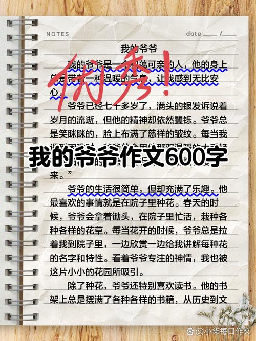 我的爷爷作文初中400