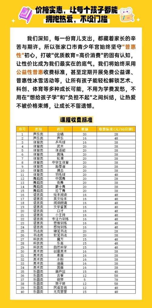 早教亲子课多少钱一节